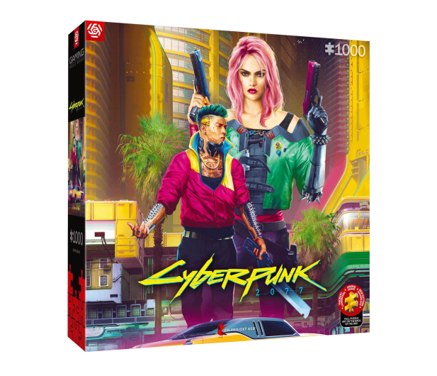 Good Loot Gaming Puzzle: Cyberpunk 2077 Kitsch Style 1000 elementów - 1331121 - zdjęcie